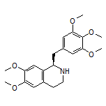 (R)-6,7-Dimethoxy-1-(3,4,5-trimethoxybenzyl)-1,2,3,4-tetrahydroisoquinoline