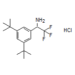 1-(3,5-Di-tert-butylphenyl)-2,2,2-trifluoroethanamine Hydrochloride