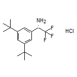 (S)-1-(3,5-Di-tert-butylphenyl)-2,2,2-trifluoroethanamine Hydrochloride