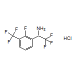 2,2,2-Trifluoro-1-[2-fluoro-3-(trifluoromethyl)phenyl]ethanamine Hydrochloride