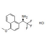 (R)-2,2,2-Trifluoro-1-(4-methoxy-1-naphthyl)ethanamine Hydrochloride