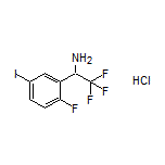 2,2,2-Trifluoro-1-(2-fluoro-5-iodophenyl)ethanamine Hydrochloride