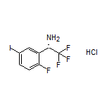 (S)-2,2,2-Trifluoro-1-(2-fluoro-5-iodophenyl)ethanamine Hydrochloride