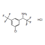 1-[3-Chloro-5-(trifluoromethyl)phenyl]-2,2,2-trifluoroethanamine Hydrochloride