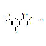 (R)-1-[3-Chloro-5-(trifluoromethyl)phenyl]-2,2,2-trifluoroethanamine Hydrochloride