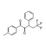 5,5,5-Trifluoro-3-phenyl-1-(p-tolyl)pentane-1,2-dione