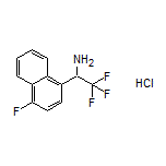 2,2,2-Trifluoro-1-(4-fluoro-1-naphthyl)ethanamine Hydrochloride