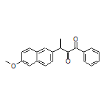 3-(6-Methoxy-2-naphthyl)-1-phenylbutane-1,2-dione