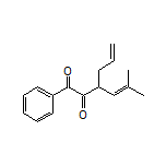 3-Allyl-5-methyl-1-phenyl-4-hexene-1,2-dione