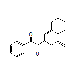 3-(Cyclohexylidenemethyl)-1-phenyl-5-hexene-1,2-dione