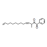 (Z)-3-Methyl-1-phenyltetradeca-4,13-diene-1,2-dione