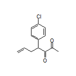 4-(4-Chlorophenyl)-6-heptene-2,3-dione