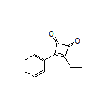 3-Ethyl-4-phenyl-3-cyclobutene-1,2-dione