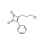 3-(3-Chloropropyl)-4-phenyl-3-cyclobutene-1,2-dione