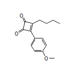 3-Butyl-4-(4-methoxyphenyl)-3-cyclobutene-1,2-dione