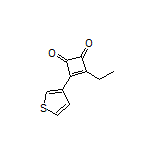 3-Ethyl-4-(3-thienyl)-3-cyclobutene-1,2-dione