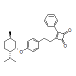 3-[4-[[(1S,2S,5R)-2-Isopropyl-5-methylcyclohexyl]oxy]phenethyl]-4-phenyl-3-cyclobutene-1,2-dione