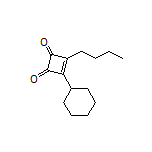 3-Butyl-4-cyclohexyl-3-cyclobutene-1,2-dione