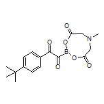 2-[2-[4-(tert-Butyl)phenyl]-2-oxoacetyl]-6-methyl-1,3,6,2-dioxazaborocane-4,8-dione