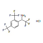 1-[2,4-Bis(trifluoromethyl)phenyl]-2,2,2-trifluoroethanamine Hydrochloride