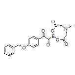 2-[2-[4-(Benzyloxy)phenyl]-2-oxoacetyl]-6-methyl-1,3,6,2-dioxazaborocane-4,8-dione