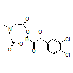 2-[2-(3,4-Dichlorophenyl)-2-oxoacetyl]-6-methyl-1,3,6,2-dioxazaborocane-4,8-dione