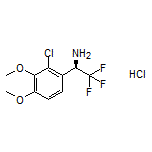 (R)-1-(2-Chloro-3,4-dimethoxyphenyl)-2,2,2-trifluoroethanamine Hydrochloride