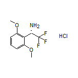 (S)-1-(2,6-Dimethoxyphenyl)-2,2,2-trifluoroethanamine Hydrochloride