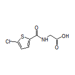 2-(5-Chlorothiophene-2-carboxamido)acetic Acid