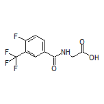 2-[4-Fluoro-3-(trifluoromethyl)benzamido]acetic Acid