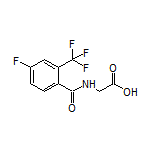 2-[4-Fluoro-2-(trifluoromethyl)benzamido]acetic Acid