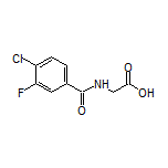 2-(4-Chloro-3-fluorobenzamido)acetic Acid