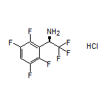 (R)-2,2,2-Trifluoro-1-(2,3,5,6-tetrafluorophenyl)ethanamine Hydrochloride