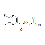 2-(4-Fluoro-3-methylbenzamido)acetic Acid