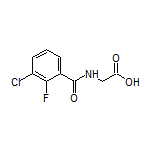 2-(3-Chloro-2-fluorobenzamido)acetic Acid