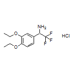 1-(3,4-Diethoxyphenyl)-2,2,2-trifluoroethanamine Hydrochloride