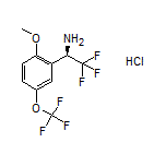 (R)-2,2,2-Trifluoro-1-[2-methoxy-5-(trifluoromethoxy)phenyl]ethanamine Hydrochloride