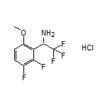 1-(2,3-Difluoro-6-methoxyphenyl)-2,2,2-trifluoroethanamine Hydrochloride