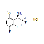 (R)-1-(2,3-Difluoro-6-methoxyphenyl)-2,2,2-trifluoroethanamine Hydrochloride