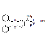 1-[3,4-Bis(benzyloxy)phenyl]-2,2,2-trifluoroethanamine Hydrochloride