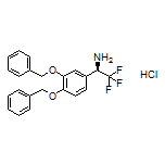 (R)-1-[3,4-Bis(benzyloxy)phenyl]-2,2,2-trifluoroethanamine Hydrochloride