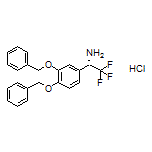 (S)-1-[3,4-Bis(benzyloxy)phenyl]-2,2,2-trifluoroethanamine Hydrochloride