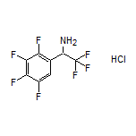 2,2,2-Trifluoro-1-(2,3,4,5-tetrafluorophenyl)ethanamine Hydrochloride