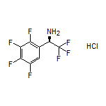 (R)-2,2,2-Trifluoro-1-(2,3,4,5-tetrafluorophenyl)ethanamine Hydrochloride