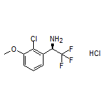 (R)-1-(2-Chloro-3-methoxyphenyl)-2,2,2-trifluoroethanamine Hydrochloride