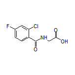 2-(2-Chloro-4-fluorobenzamido)acetic Acid