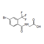 2-[4-Bromo-2-(trifluoromethyl)benzamido]acetic Acid