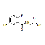 2-(5-Chloro-2-fluorobenzamido)acetic Acid