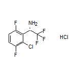 (S)-1-(2-Chloro-3,6-difluorophenyl)-2,2,2-trifluoroethanamine Hydrochloride