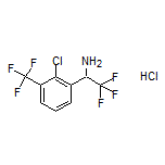 1-[2-Chloro-3-(trifluoromethyl)phenyl]-2,2,2-trifluoroethanamine Hydrochloride